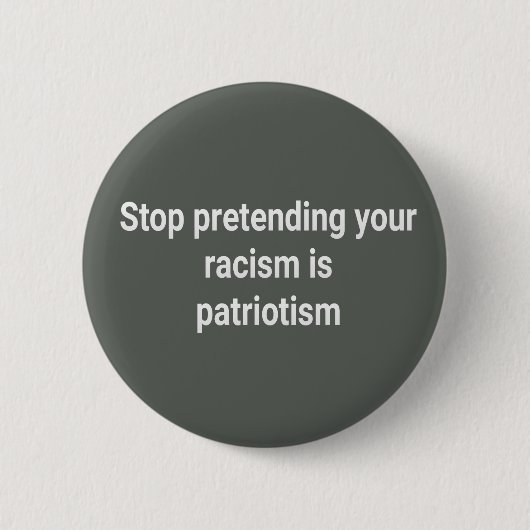 antiracisme ronde button 5,7 cm (Voorkant)
