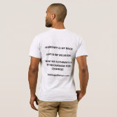 Antiracisme T-shirt voor de volksgezondheid (Achterkant volledig)