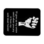 Antirepublikeinse politieke protesten Flexibel MAG Magneet (Horizontaal)