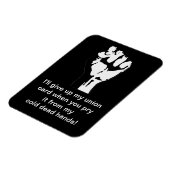 Antirepublikeinse politieke protesten Flexibel MAG Magneet (Linkerzijde)