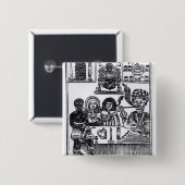 Antirookpamflet Vierkante Button 5,1 Cm (Voorkant /achterkant)