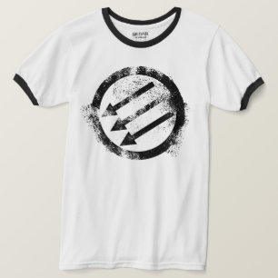 Antisascistisch ijzeren front t-shirt