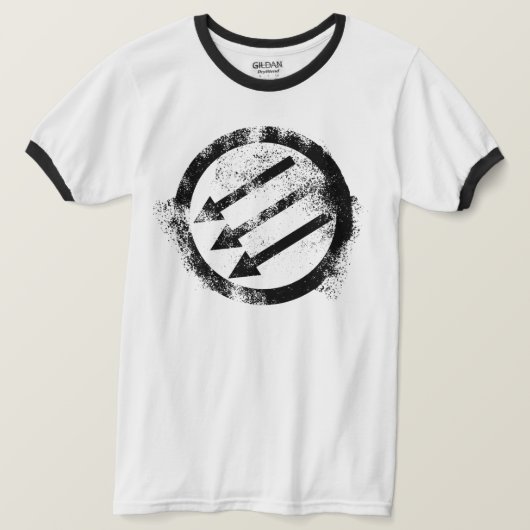 Antisascistisch ijzeren front t-shirt (Design voorkant)