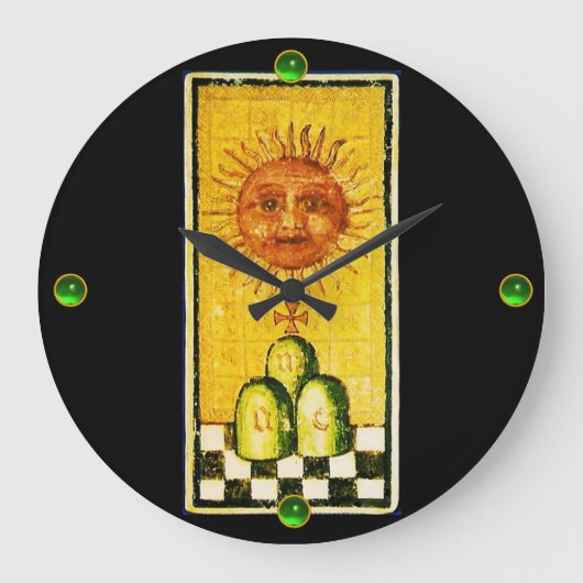 ANTISCHE VERTRAGING 19/THE SUN GROTE KLOK (Voorkant)