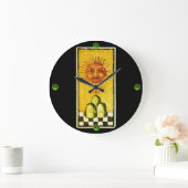 ANTISCHE VERTRAGING 19/THE SUN GROTE KLOK (Huis)