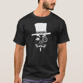 AntiSec AntiSecurity Hacker-Logo T-shirt (Voorkant)