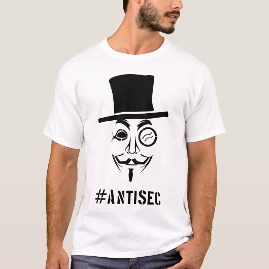 #Antisec FACE T-shirt (Voorkant)
