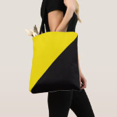 Antisemvlag Anarchocapitalisme geel en zwart Tote Bag (Dichtbij)