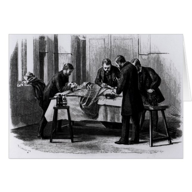 Antiseptische chirurgie, 1882 (Voorkant Horizontaal)