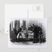 Antiseptische chirurgie, 1882 briefkaart (Voorkant / Achterkant)