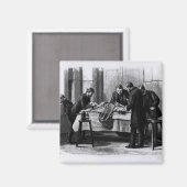 Antiseptische chirurgie, 1882 magneet (Voorkant / Achterkant)