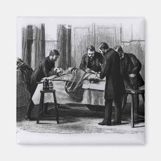 Antiseptische chirurgie, 1882 magneet (Voorkant)