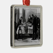Antiseptische chirurgie, 1882 metalen ornament (Rechts)
