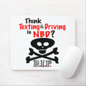 Antisms tijdens het rijden muismat (Met muis)