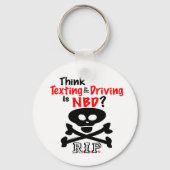 Antisms tijdens het rijden op Sleutelhanger (Voorkant)