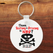 Antisms tijdens het rijden op Sleutelhanger (Voorkant)