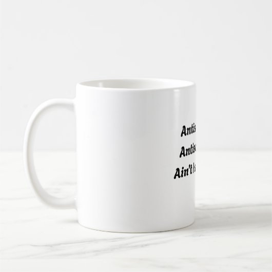 Antisociaal Antisocool Grappige Introvert Quote Un Koffiemok (Links)