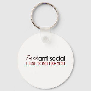 antisociaal sleutelhanger