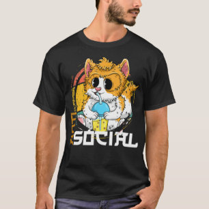 Antisociaal western show springen t-shirt