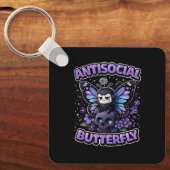 Antisocial Butterfly Sleutelhanger (Voorkant)