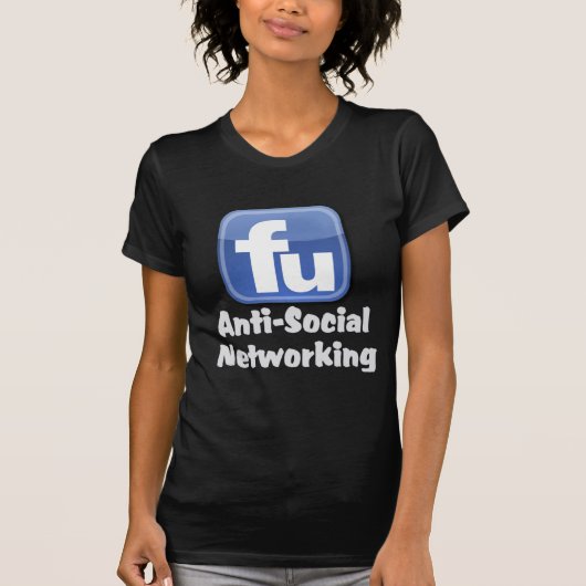 AntiSocial Networking T-shirt (Voorkant)
