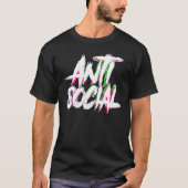 Antisocial Shirt Introvert I Hate People Antisocia (Voorkant)