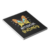 Antisociale Butterfly Notitieblok (Schuin)