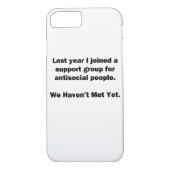 Antisociale groep Case-Mate iPhone case (Achterkant)