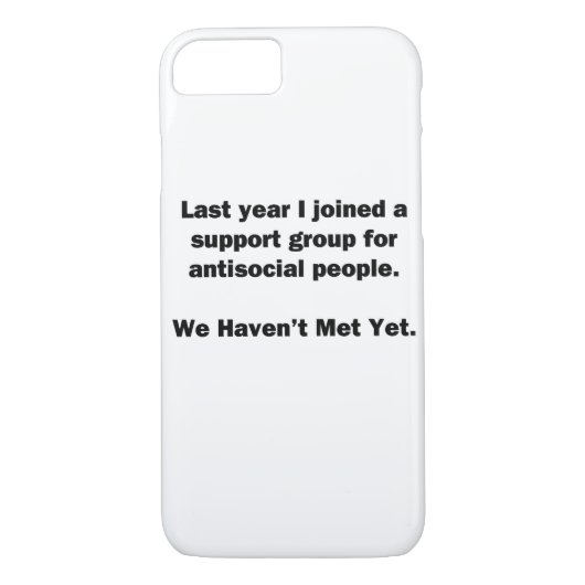 Antisociale groep Case-Mate iPhone case (Achterkant)