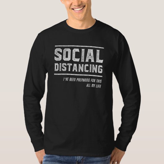 Antisociale Introvert T-shirt (Voorkant)