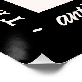 Antisociale introverte vader cowboy donker western perfect poster (Hoek)