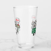 Antisociale schapen glas (Rechts)