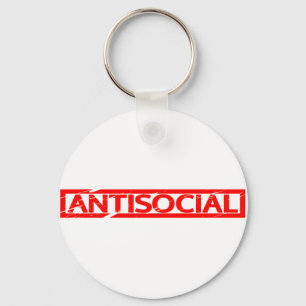 Antisociale Stamp Sleutelhanger