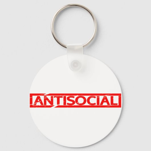 Antisociale Stamp Sleutelhanger (Voorkant)