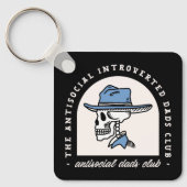 Antisociale vaders club introverte cowboy vader gr sleutelhanger (Voorkant)