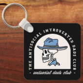 Antisociale vaders club introverte cowboy vader gr sleutelhanger (Voorkant)