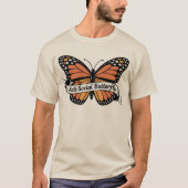Antisociale Vlinder & Decals – Introvert Mentaal T-shirt (Voorkant)