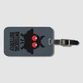 Antisociale Vlinder Mothman Cryptid Bagagelabel (Voorkant (horizontaal))