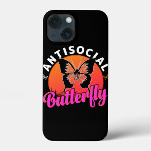 Antisociale vlinder ontwerp vector illustratie Case-Mate iPhone case