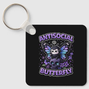 Antisociale Vlinder Sleutelhanger