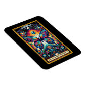 Antisociale Vlinder Tarot Kaart Magnet Magneet (Rechterzijde)