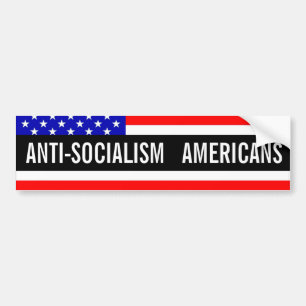 Antisocialisme Bumpersticker