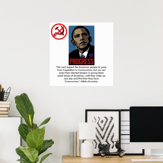 antisocialisme poster (Thuiskantoor)