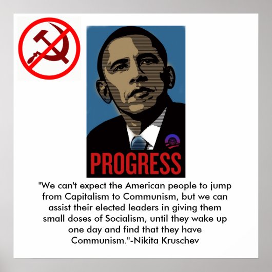 antisocialisme poster (Voorkant)