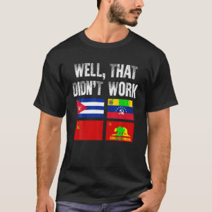 Antisocialisme Shirt Vrijheid VS Kapitalisme