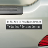 Antisocialist Bumper Sticker (Op auto)