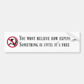 antisocialistische Bumpersticker (Voorkant)