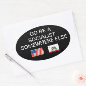 Antissocialistische sticker (Envelop)