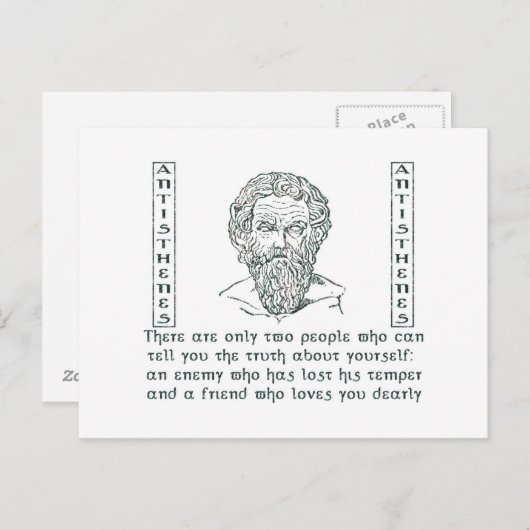 Antisthenes Briefkaart (Voorkant / Achterkant)