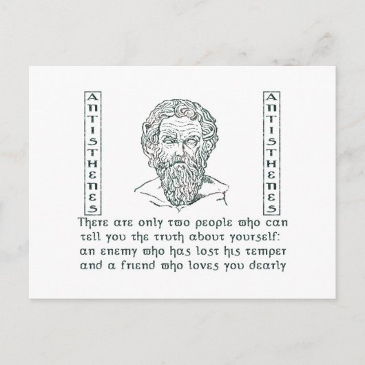 Antisthenes Briefkaart (Voorkant)